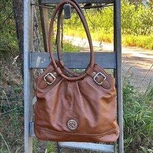 Relic Brown vegan Leather Tote Bag